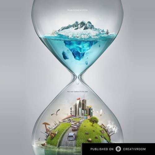 Really cool #digital #artwork - Time - We are running out of time. Act now before it’s too lat