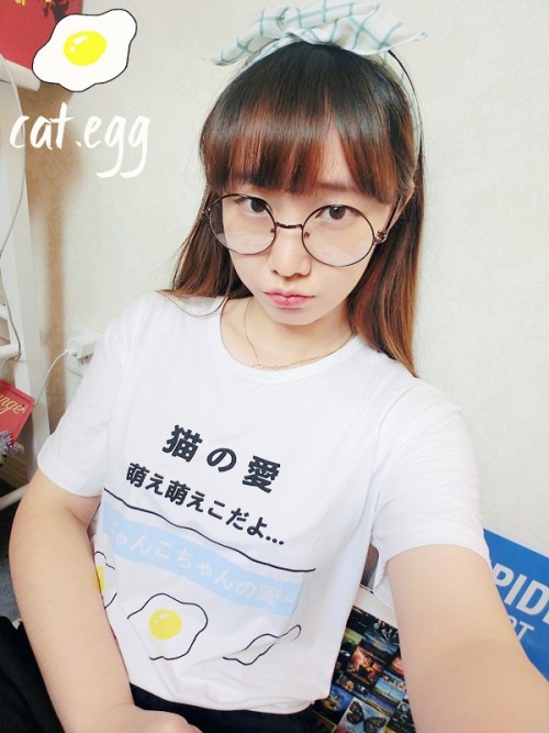 is this a meme[1][2][3]Literally 3 Separate Poached Egg Shirts with Japanese text - $9-16.50