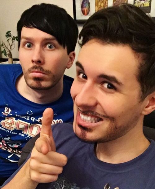 danisnotonfire:  what do you think of our new looks  You look like Anthony Padilla