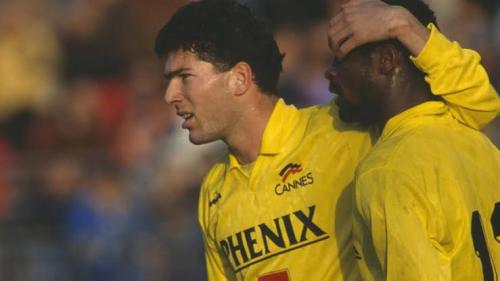 Zinedine Zidane On 10th February 1991. He Scored His First Goal For AS Cannes.