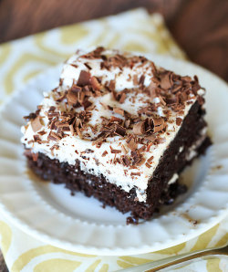 foodiebliss:  Chocolate Mudslide Poke CakeSource: Brown Eyed Baker Where food lovers unite.    O_O