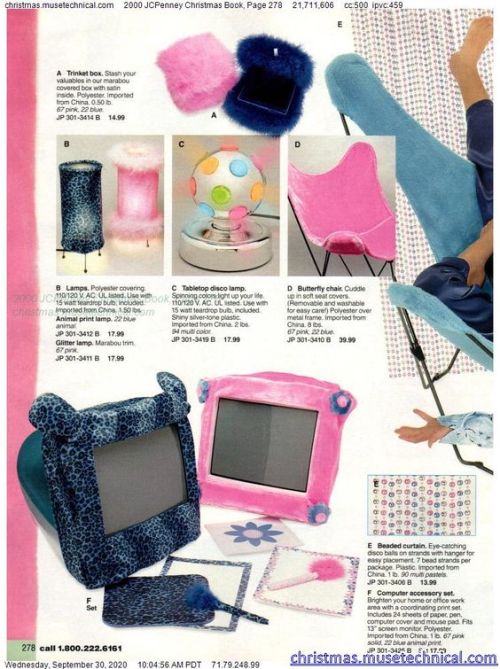 bubblegum-amoxicillin: 2000 JCPenney Christmas Book, Page 278 - Christmas Catalogs & Holiday Wis