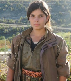 bijikurdistan:&ldquo;When I watched the news about the atrocities of ISIS against the Kurdish people and their enslaving and selling of the Yezidi women, I decided to join the PKK.I want to take revenge for the Yezidi women against ISIS. No matter if