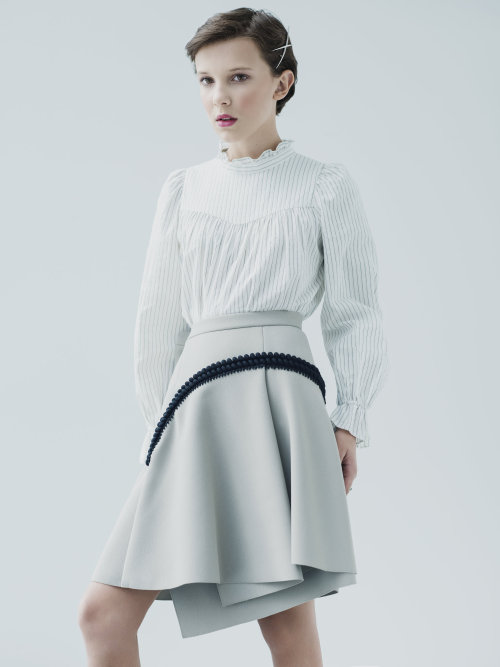 edenliaothewomb:    Millie Bobby Brown, photographed by Matthew Priestley for W magazine, Oct 2016.   