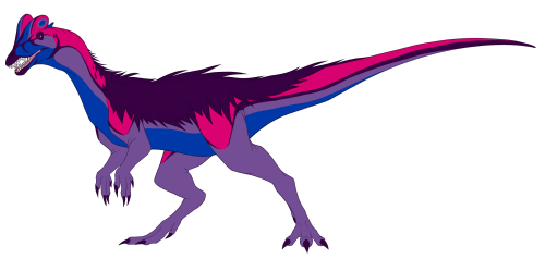 thedoodlefox:Bi-lophosaurus!