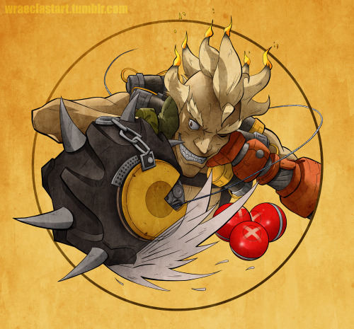 wraeclastart:Finished Junkrat! Really like the way this style looks! 