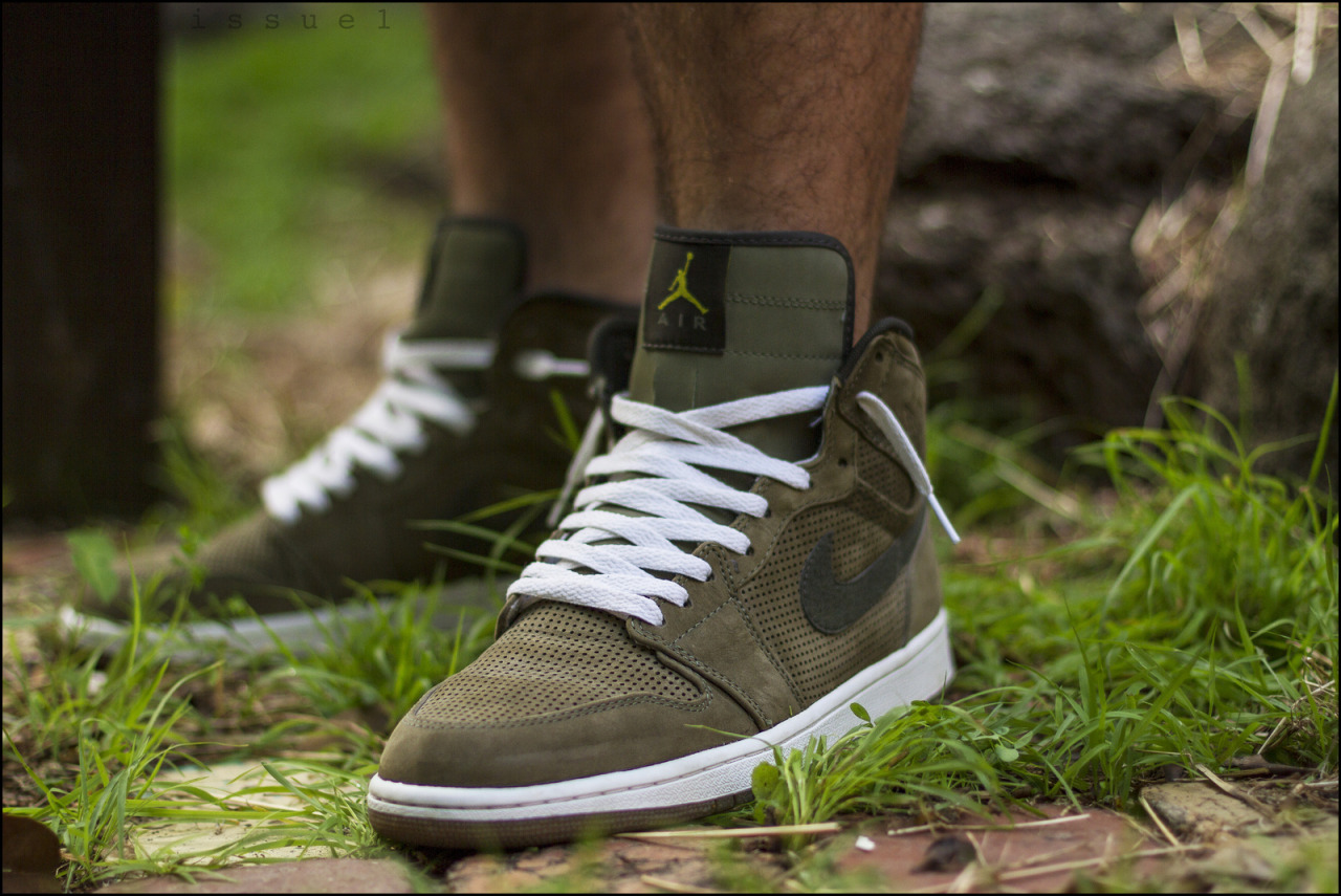 jordan 1 army green