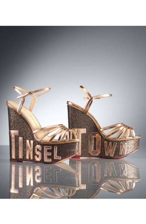 Shoes Fashion Blog Charlotte Olympia “Tinseltown” Prefall 2013 wedge on… via Tumblr