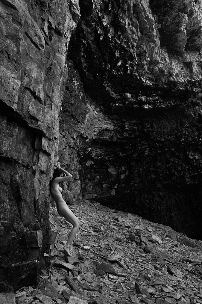 kristenaubinmodel:  Artistic Nude Series ‘Kristen on the Rocks’ by erwynblog