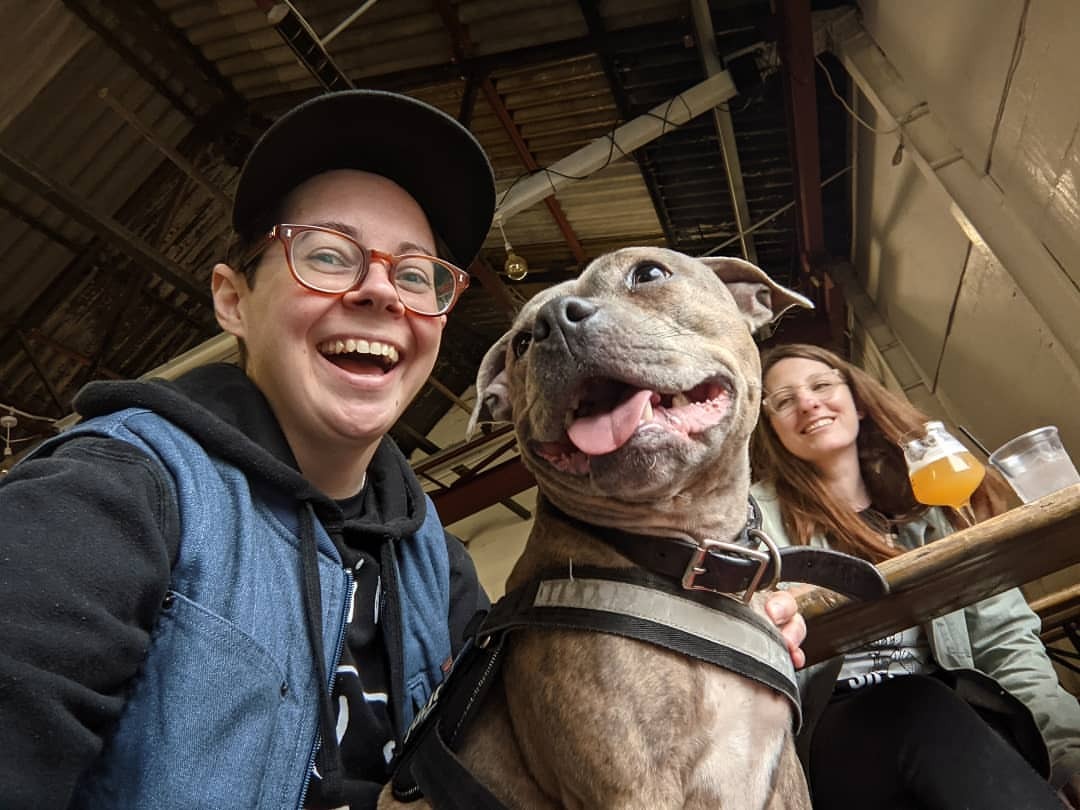 Got to see my Best Girl and she flung herself onto my seat and plonked her butt on me. (at Wild Card Brewery)
https://www.instagram.com/p/CTNu1oqodm_/?utm_medium=tumblr