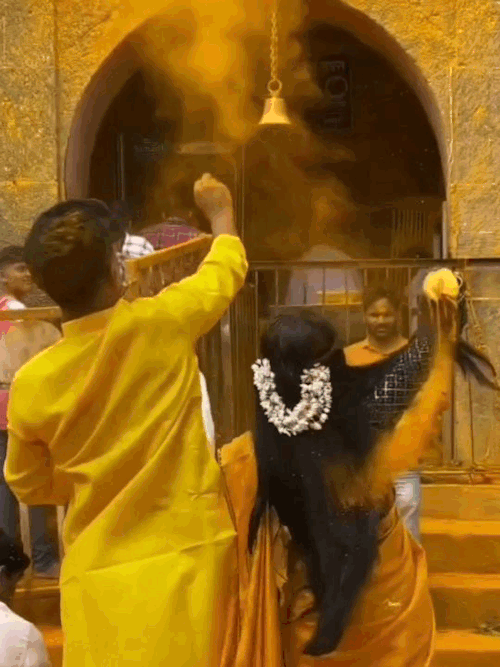 Post Wedding Rituals At The Jejuri Temple, Maharashtra 📍