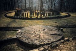 dreamingofbyzantium:dacian ruins at dusk,