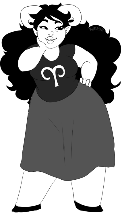 kotilae:Anywayhere’s that Aradia doodle I did the other day during the stream u0u@tsreckoah