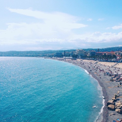 condenasttraveler:  The view in Nice, France. Photo by this week’s featured photographer, @dicanelo. #france #takemethere 