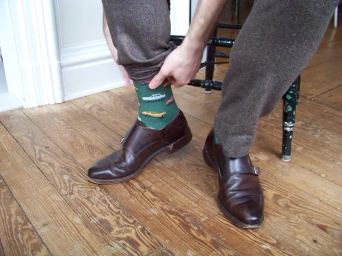 Socks don’t just keep your feet warm.  They’re also a great accessory to add color and personality t