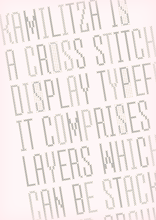 type-lover:  Kamilitza Typefaceby Marianna Orsho