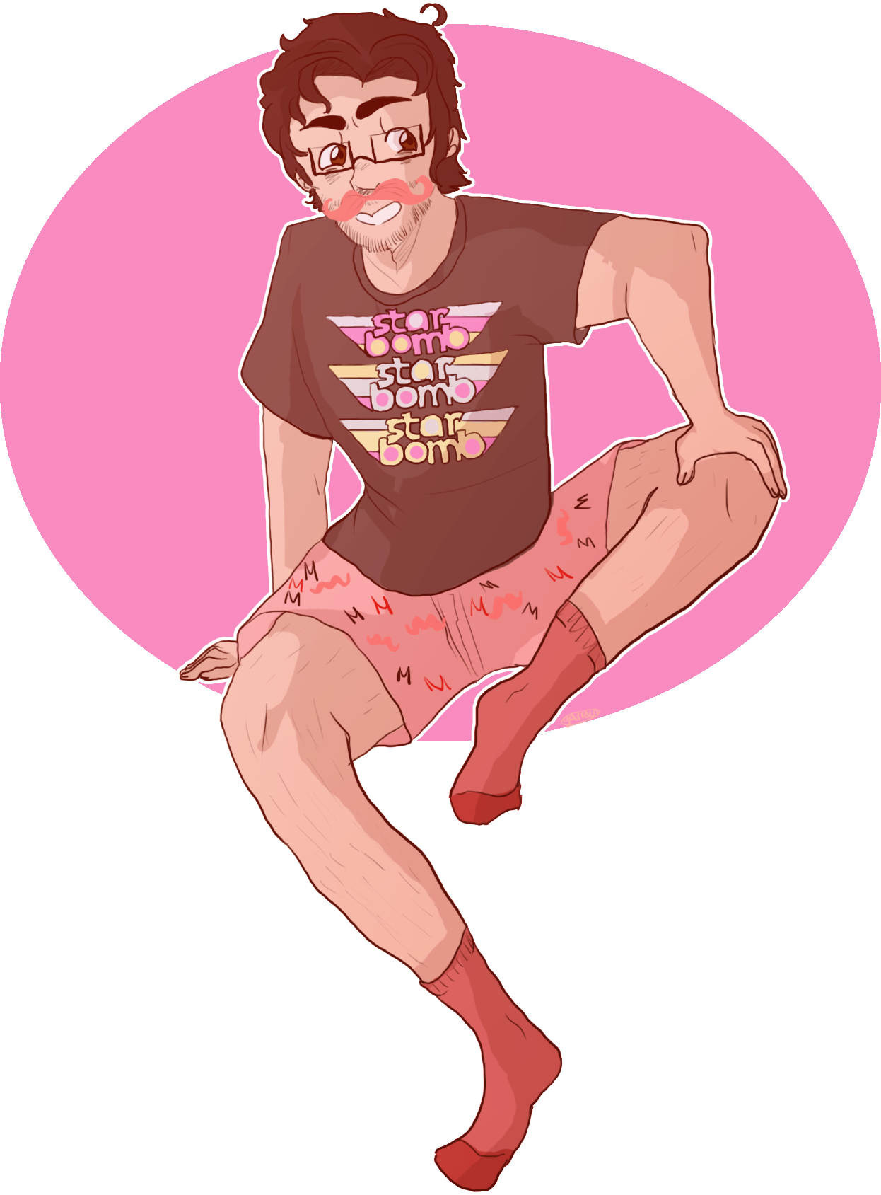 garr-tan:  it brings me such great joy when he wears his SB shirt in videos and just