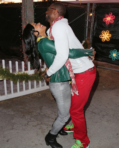 fyeahbballplayers:   Miami Heat’ Dwyane Wade and Gabrielle Union makes an appareance