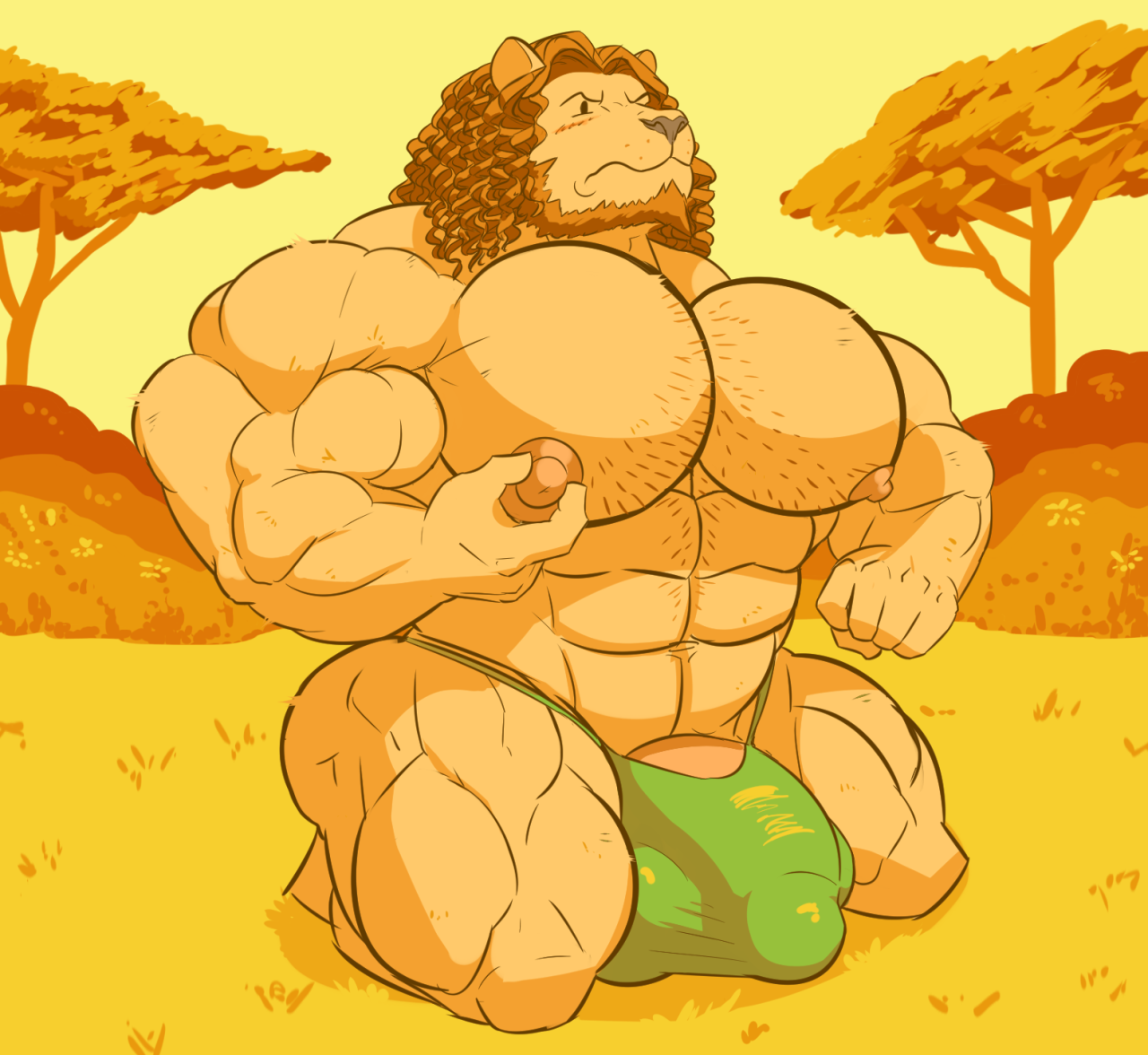 guzreuef:  curly haired lion because yeah :D 