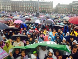 neomexicanismos:  Hoy el Zócalo se llenó