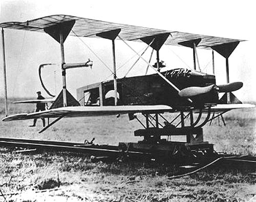 The Hewitt-Sperry Automatic Aircraft, a pilotless aircraft (usually loaded with explosives) that was