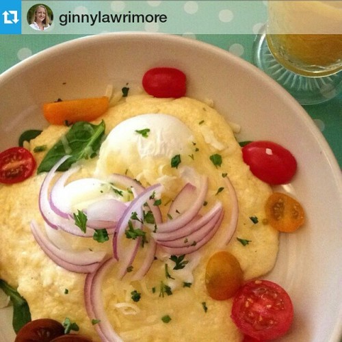 If you are in the mood for brunch, may we suggest… #Repost @ginnylawrimore ・・・ Grits Florenti