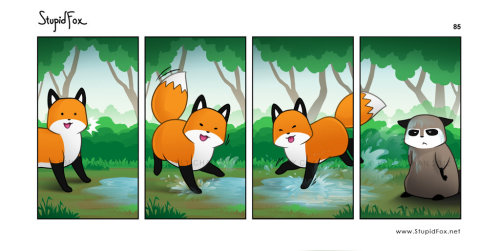 sinclair-atomos:  gokhanonat:  Stupid Fox …   CUTE! where is the link to these?