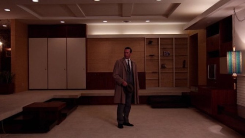 brightwalldarkroom:The final shots of the past seven Mad Men episodes: Don Draper’s Journey to the E