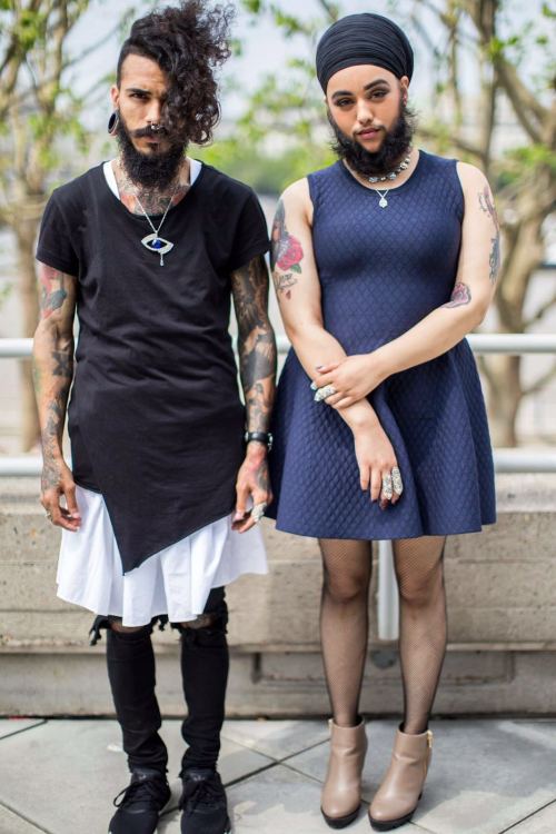 stayragged:@harnaamkaur and I are tired of your shitty gender roles. We shot this series for @thepar