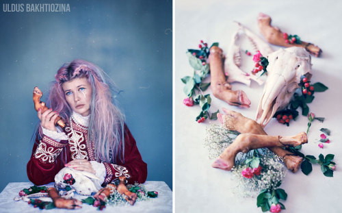 Photo-based artist Uldus Bakhtiozina creates unique vision of Russian fairy tales