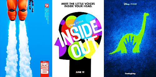 mickeyandcompany:  Some WDAS/Pixar teaser posters 