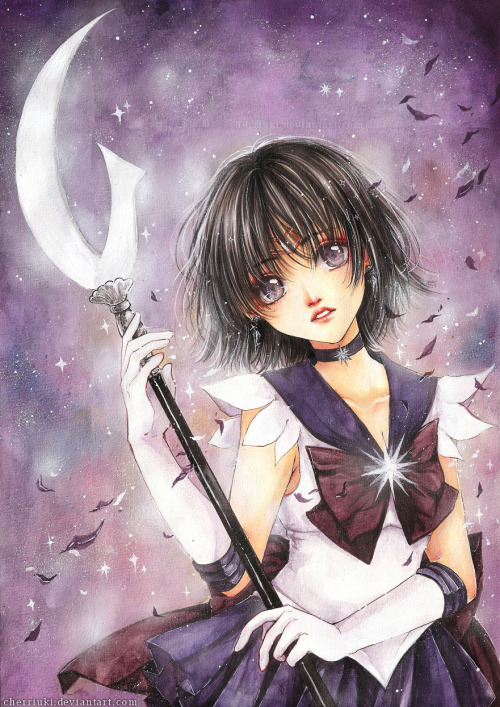 cherriuki:Sailor Saturn~ ლ(´◉v◉｀ლ)