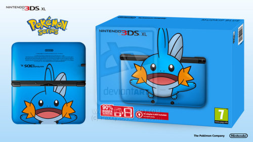 frantzfandom:  zuperblog:  Nintendo 3DS XL Pokemon Series by paxxy  Oh god  But… but that’s now how you hold your DS D: these are so cute but the fact that they’d be upsidedown toward everyone would drive me bonkers.