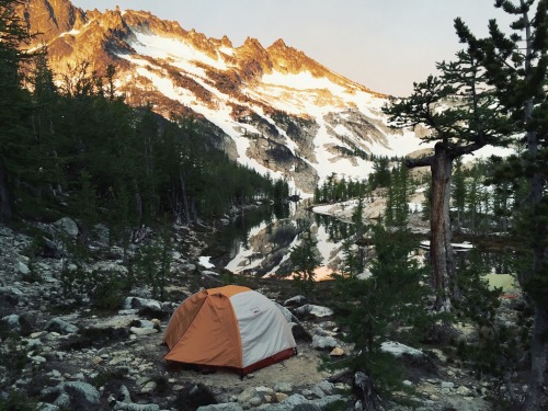 theoregonscout: Camp 3, Leprechaun Lake, Enchantments.