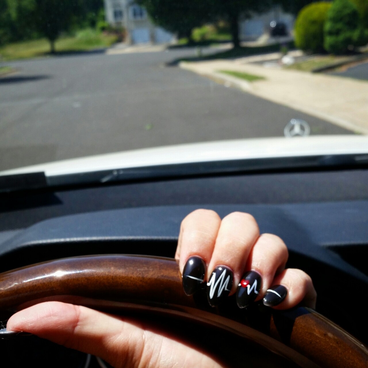 Some of my previous nail looks. Some male friends say it makes me look terrifying.