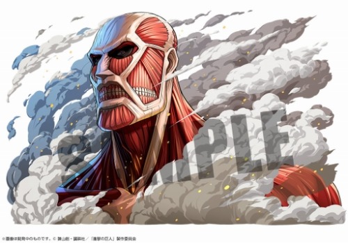 Mobile game developer GungHo has released images of Colossal Titan and Eren for their upcoming Shingeki no Kyojin x Puzzle & Dragons/Pazudora collaboration!The collaboration was previously announced here. More details will be announced soon!