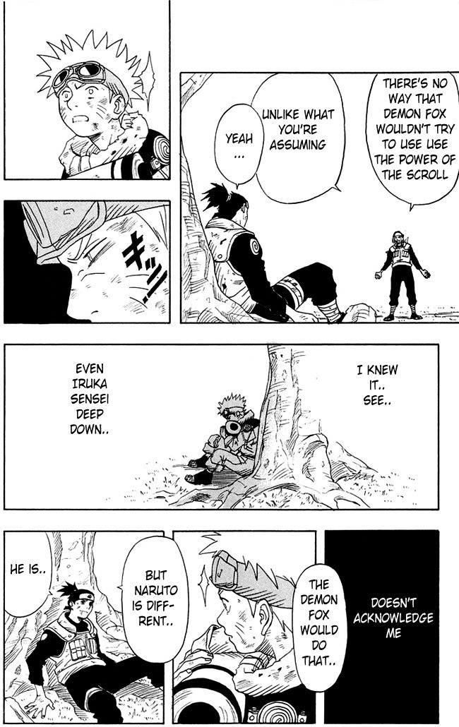 iruka protecting naruto is everything