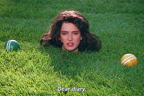filmsploitation: “Dear Diary: Heather told me she teaches people "real life.” She said, real life sucks losers dry. You want to fuck with the eagles, you have to learn to fly. I said, so, you teach people how to spread their wings and