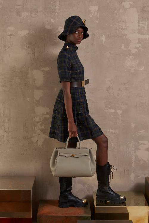 therunwayarchive: Marie Fofana for Mulberry, Fall 2020