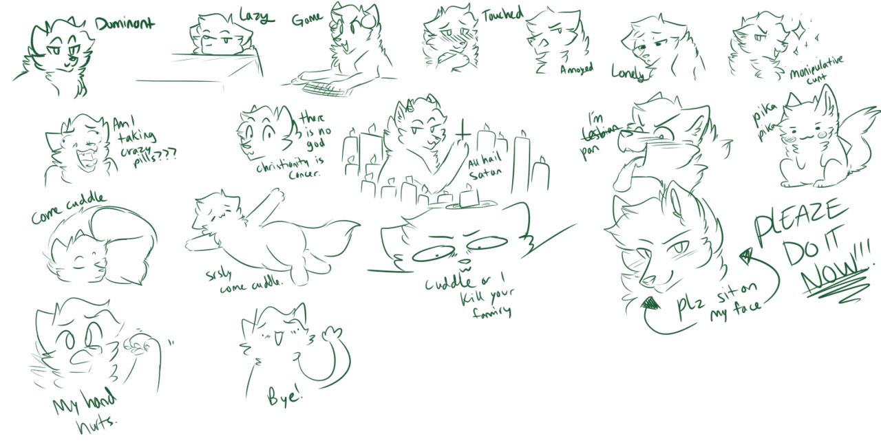 sianiithesillywolf:Made these a bit ago. owoXD Love it
