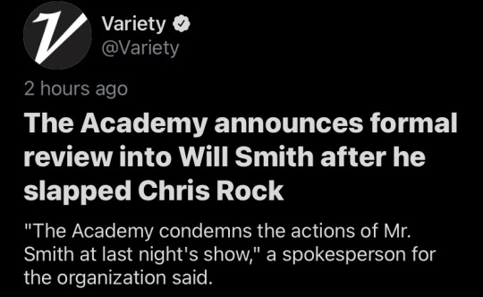 regnum-lab:so the academy is reviewing whether or not to remove Will Smith’s award and here are some interesting tweets about that :)