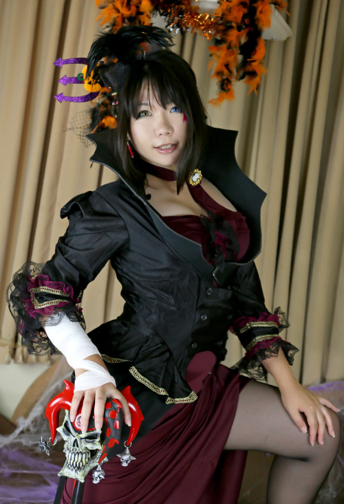 Cute Cosplay Girl Higurashi Rin (Evil Queen) 1-8