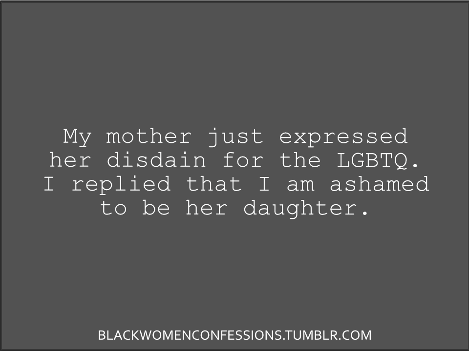Black Women Confessions