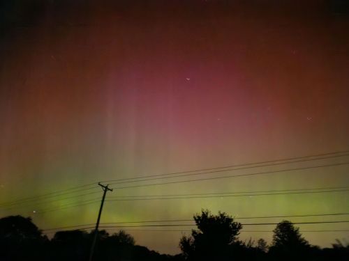 Aurora Borealis, Northern Illinois, USA