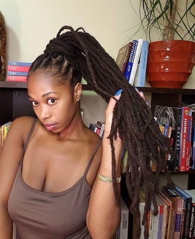 globalriseofblackpeople:Black women with locs 🥰😍