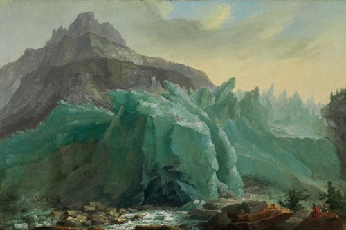 anne-sophie-tschiegg: Caspar Wolf - glacier inférieur de Grindelwald 1775