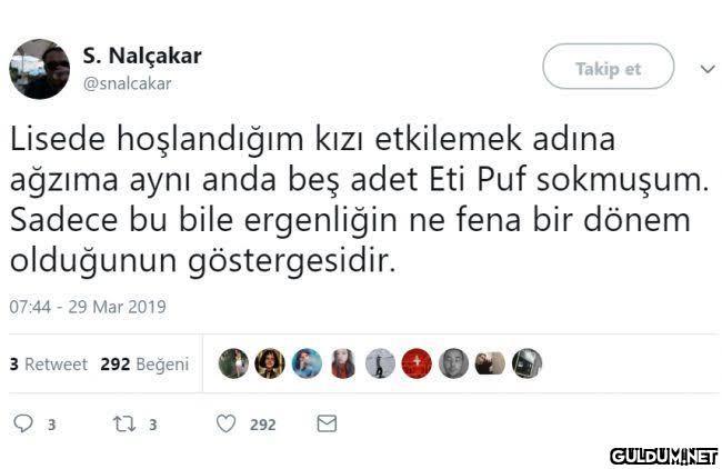 S. Nalçakar Takip et...