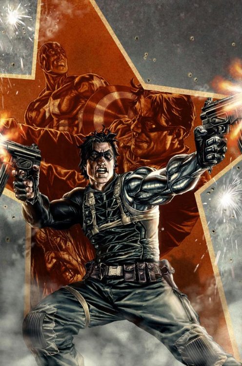 artverso:  Lee Bermejo - Winter Soldier 