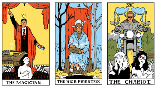nerdistindustries: Look into the Future with TWIN PEAKS-Inspired Tarot Cards nerdi.st/1SbEkxs