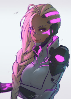 koyoriin:  http://patreon.com/koyorinhttp://www.pixiv.net/member.php?id=12576068http://twitter.com/koyoriin Did a drawing of Sombra’s Augmented skin! [Previous Overwatch Fanart] 